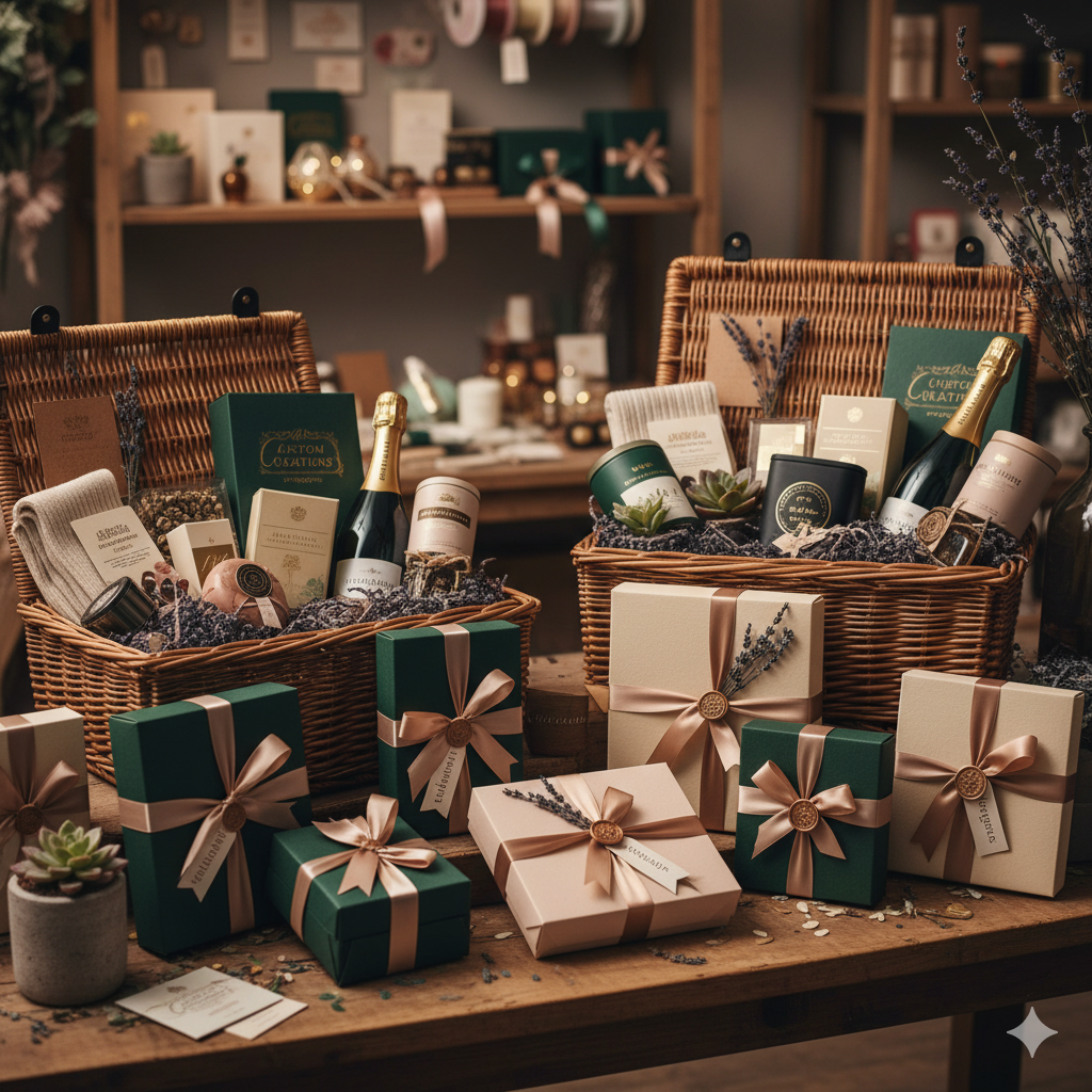 gift hampers & custom packages